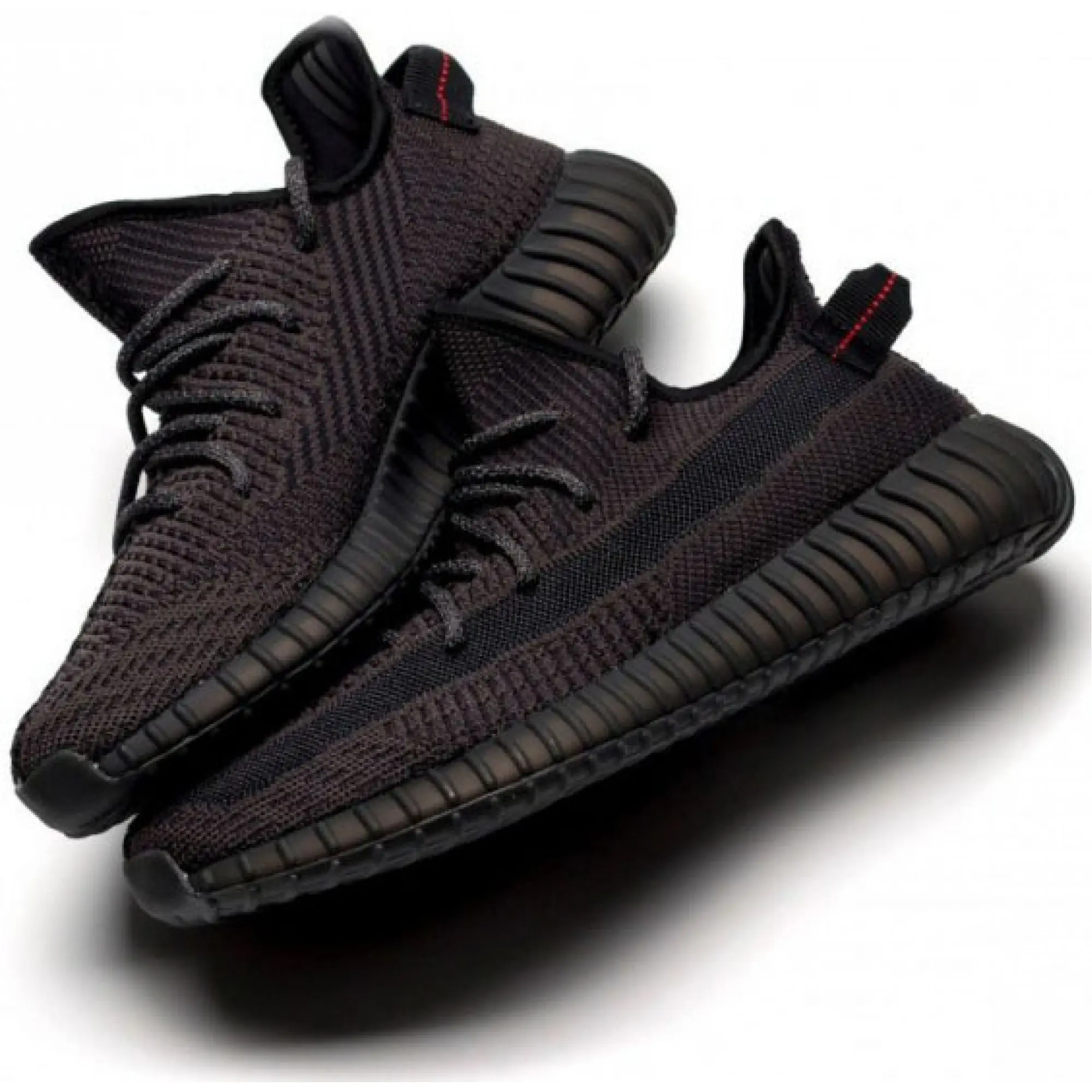 Adidas yeezy boost 350 v2 black static reflective top
