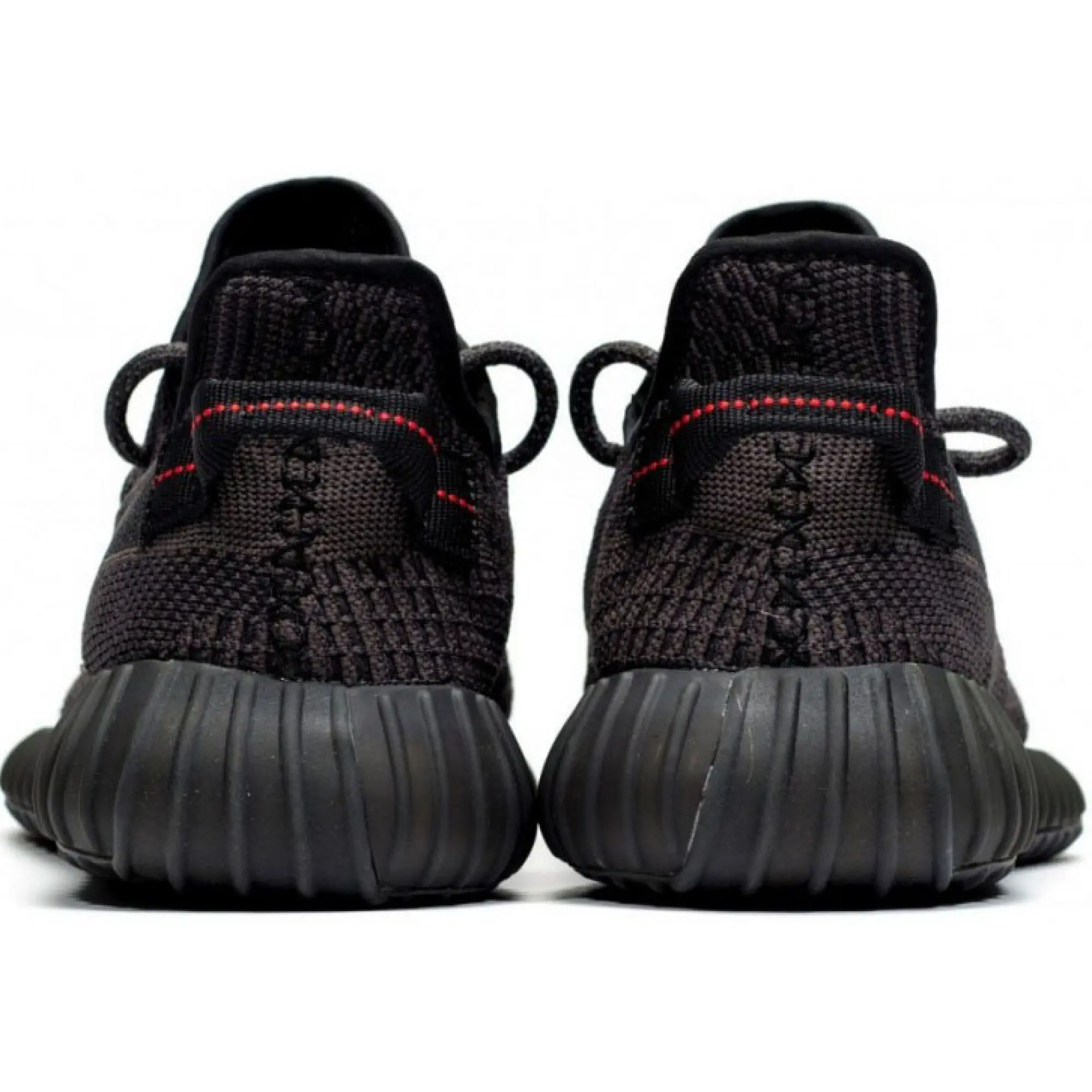 Yeezy black on sale full reflective