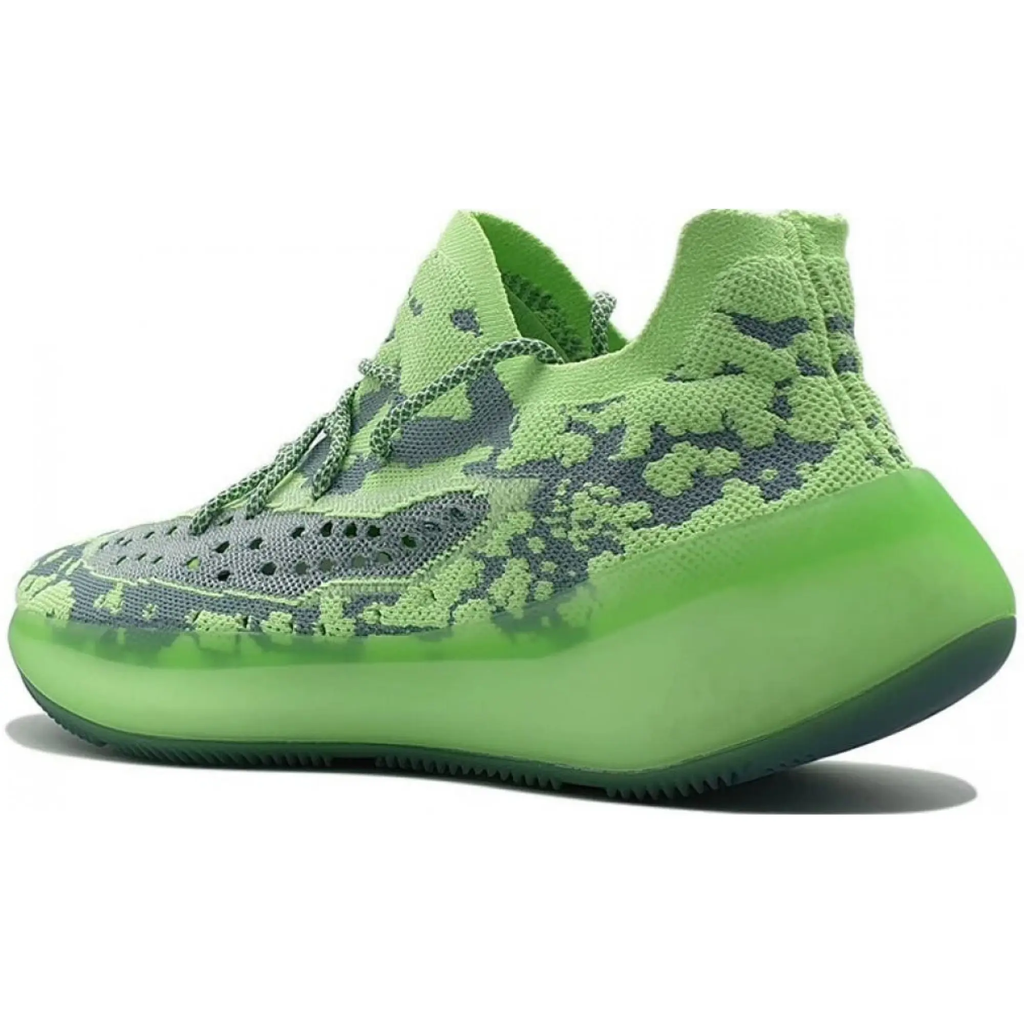 Yeezy adidas bianche e verdi hotsell