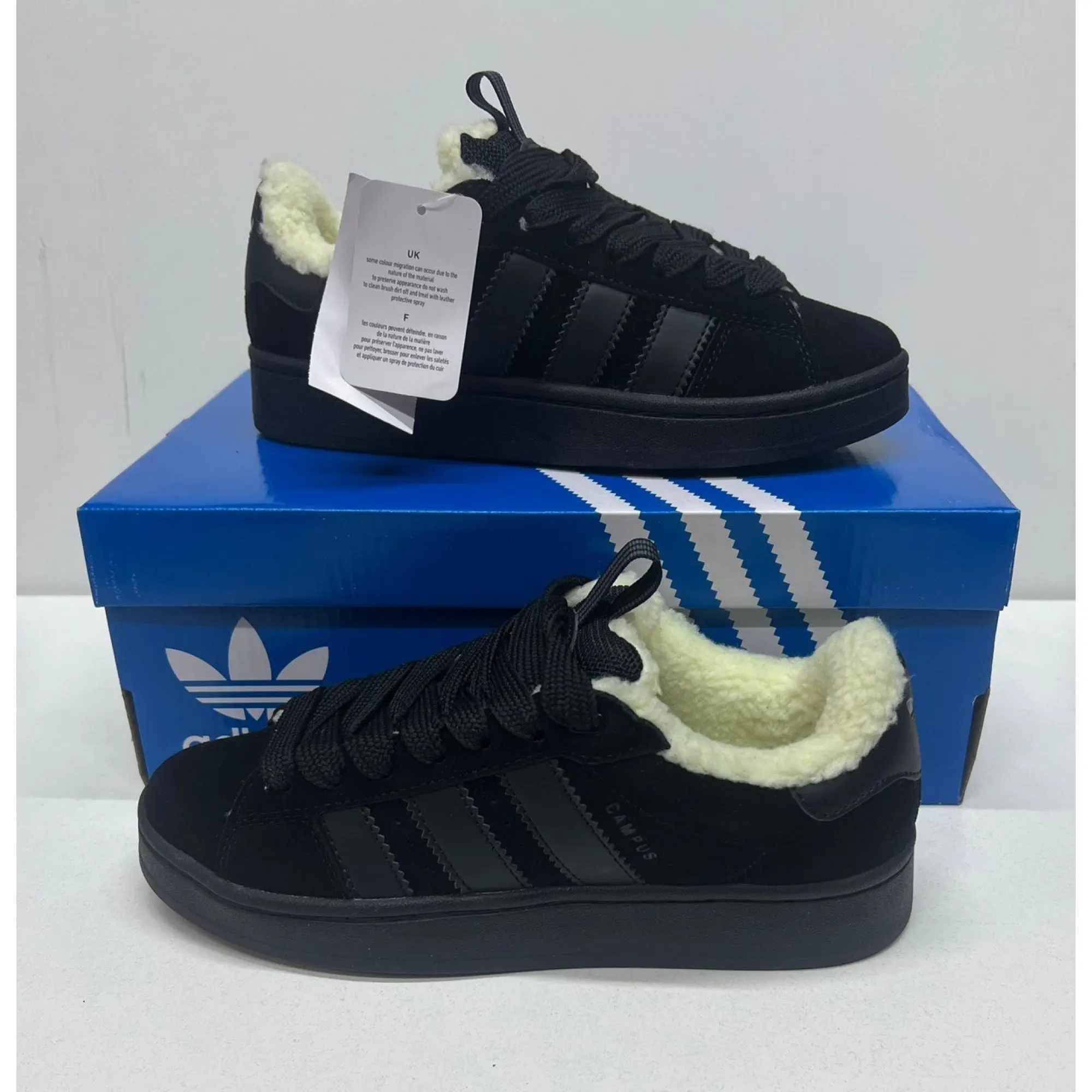 Adidas campus all black shop