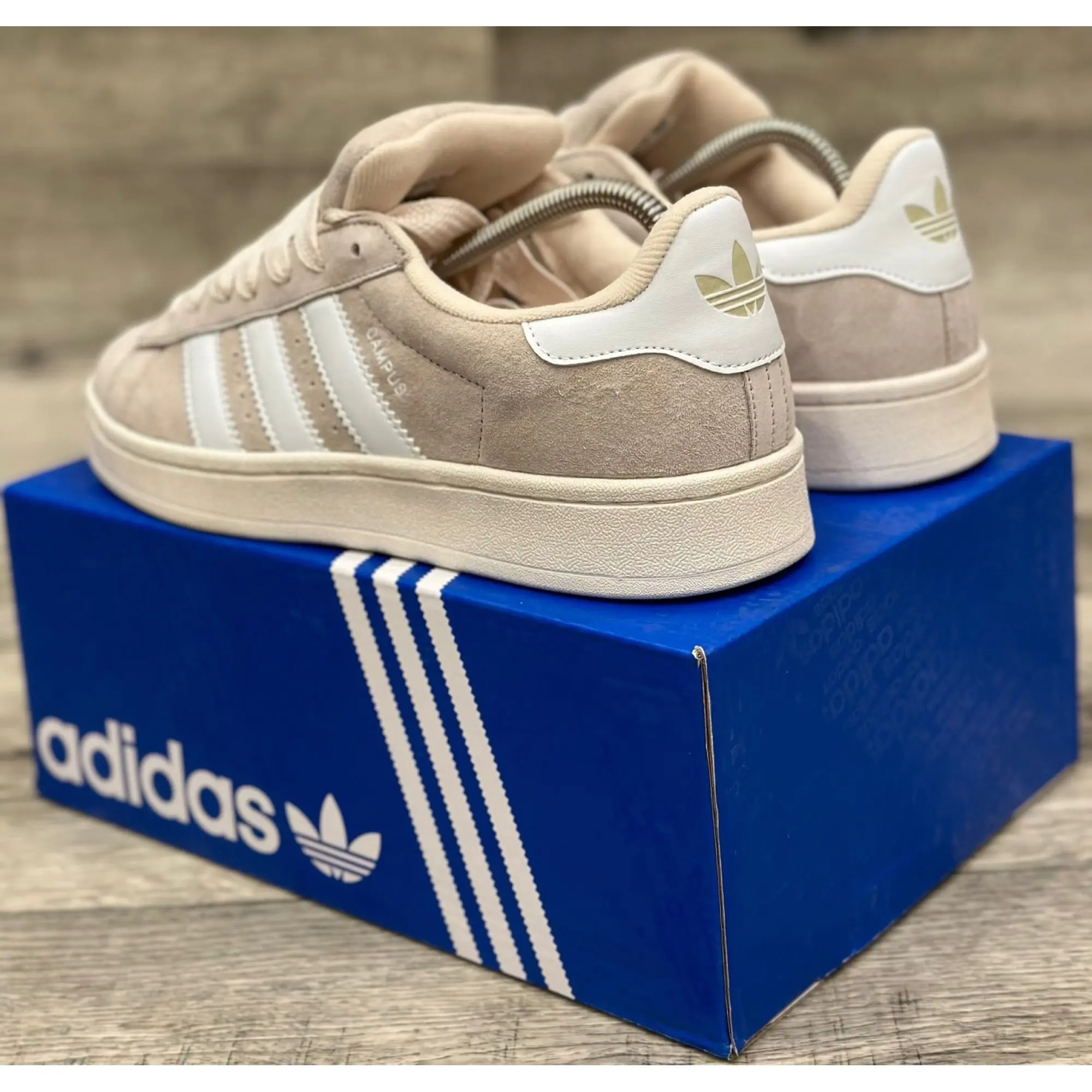Adidas campus retro beige 2025