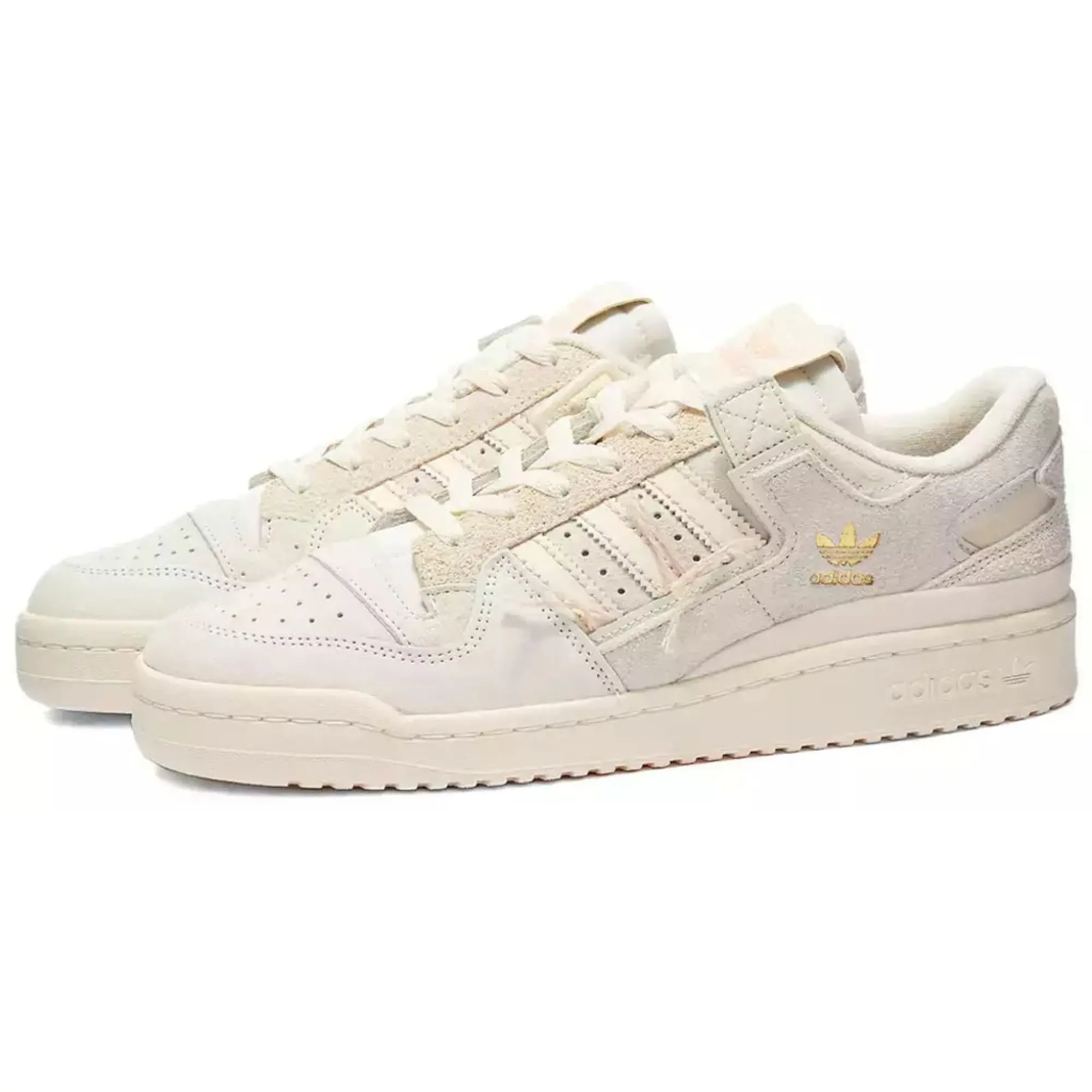 Adidas forum top lo beige