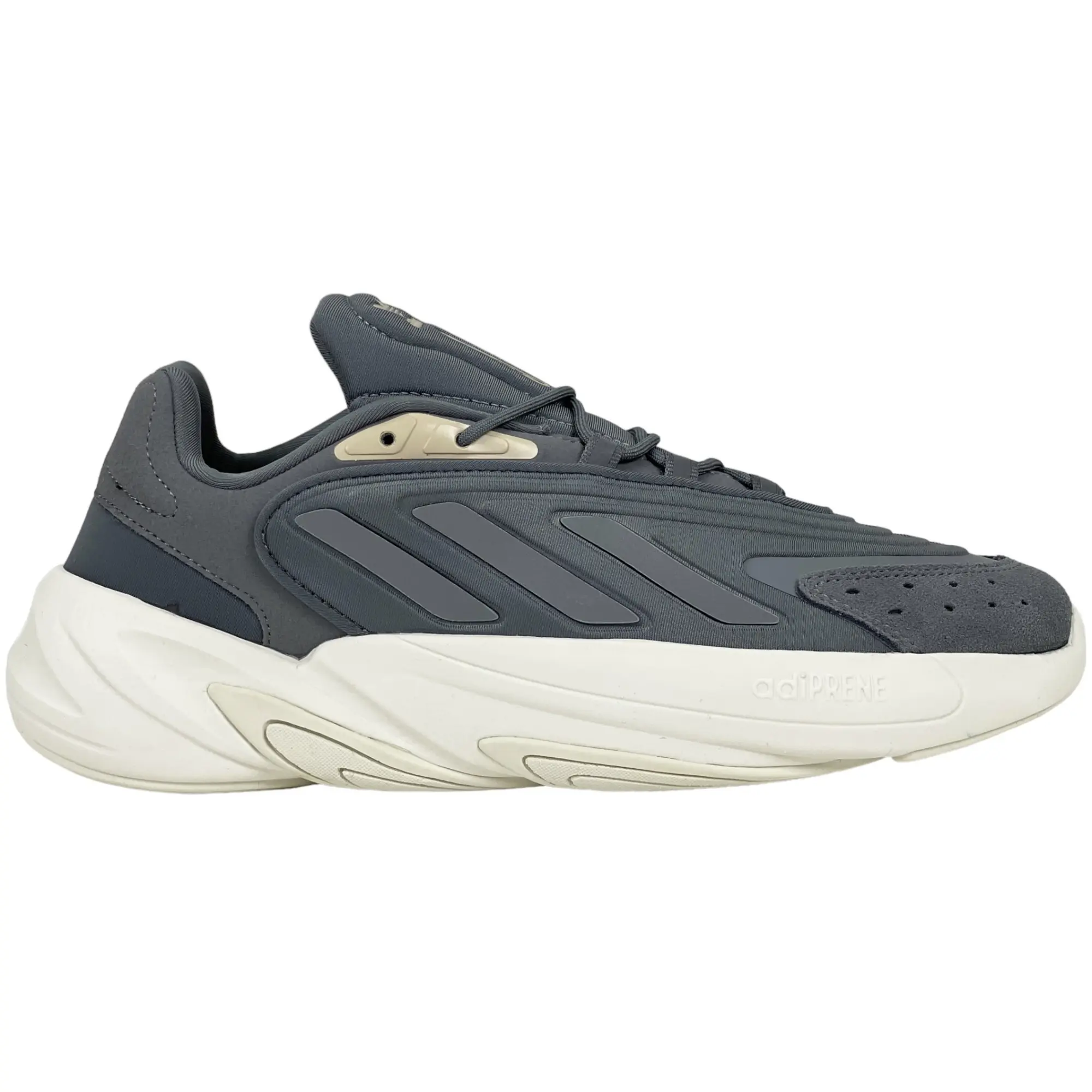 Adidas gray and white store