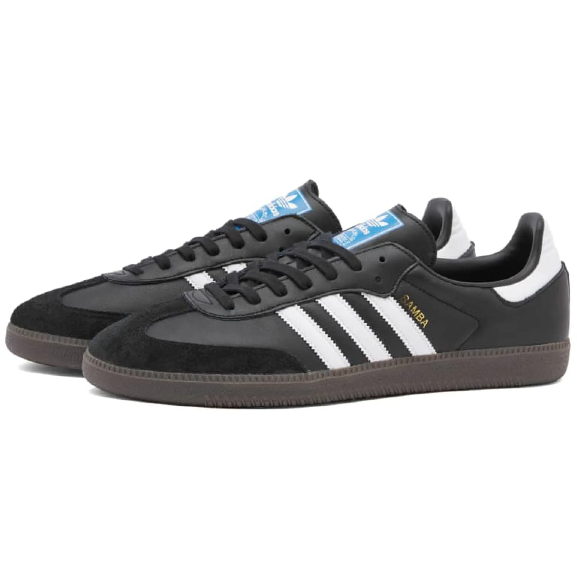 Adidas Samba Black White Leather