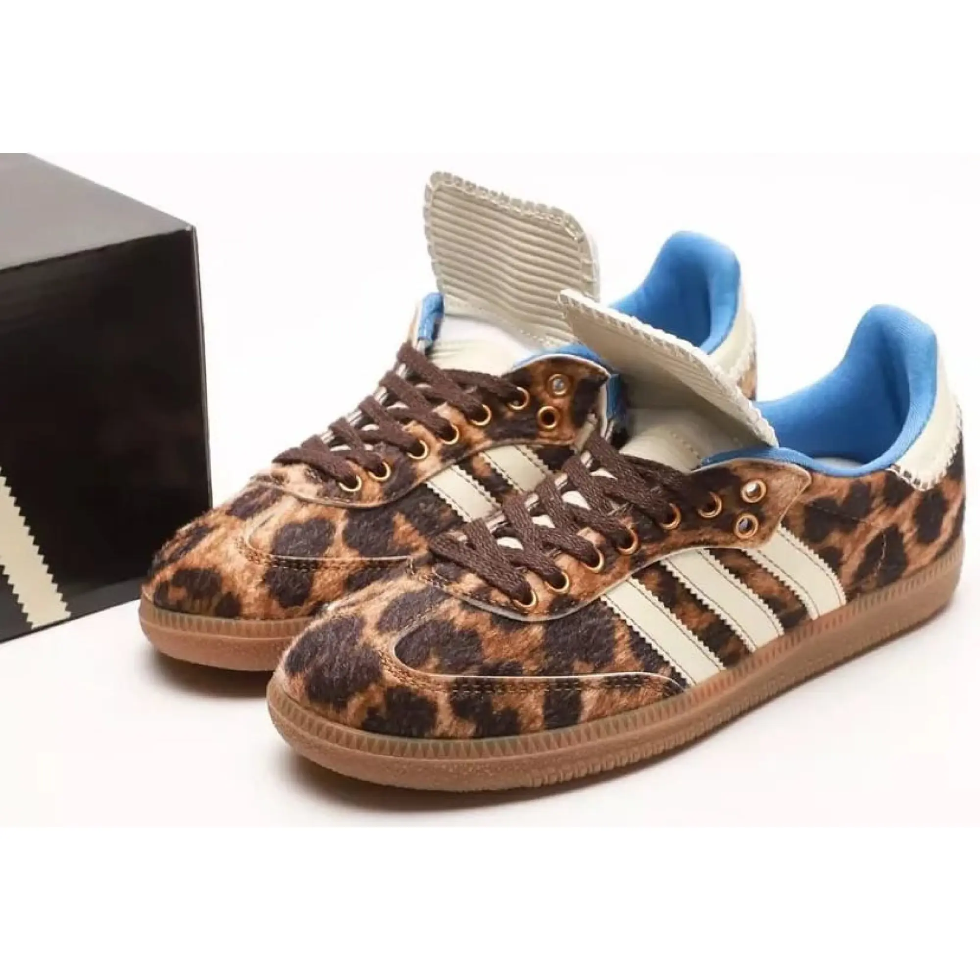 Купить кроссовки Adidas Samba x Wales Bonner Pony Leo с доставкой