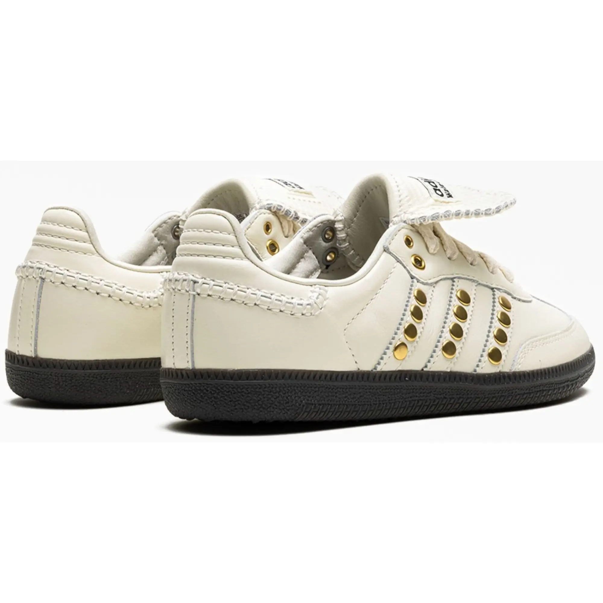 Adidas Samba x Wales Bonner Studded Pack Cream Gold