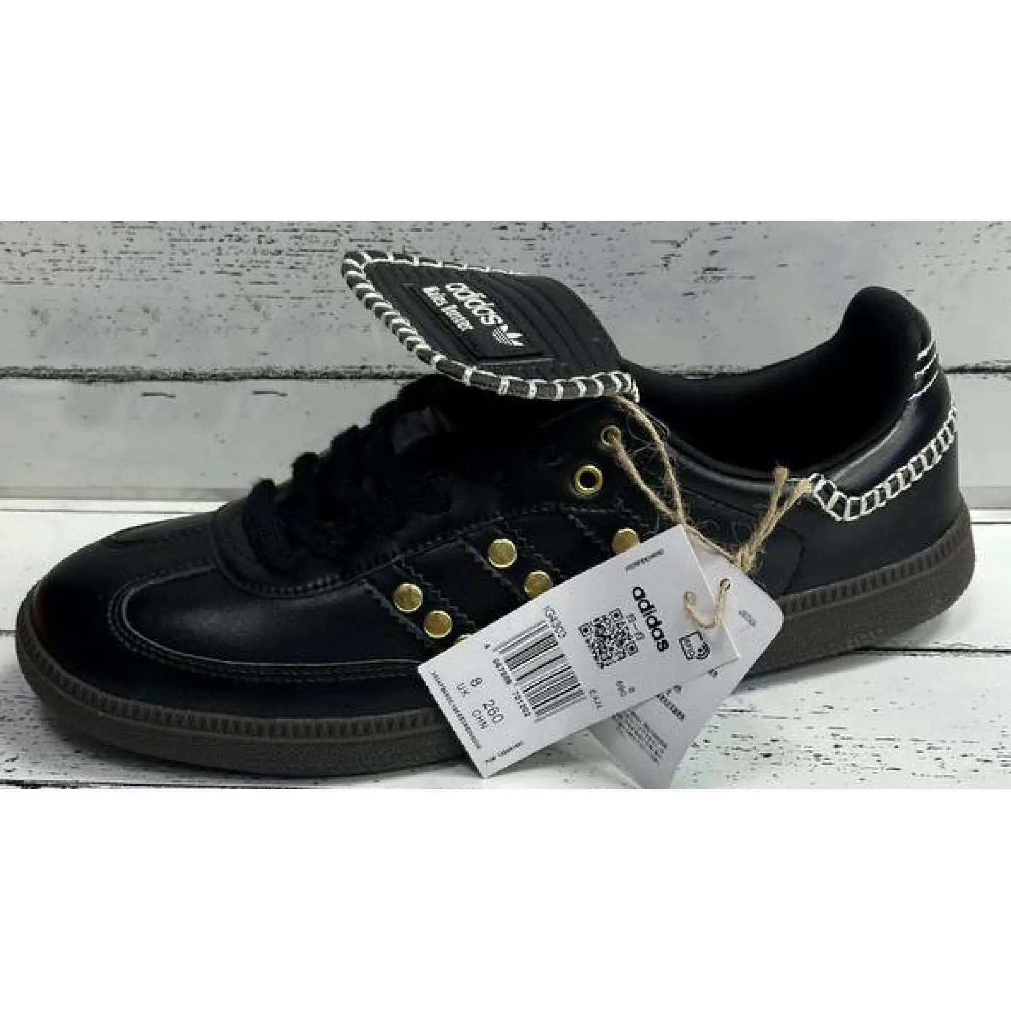 Adidas Samba x Wales Bonner Triple Black Gold