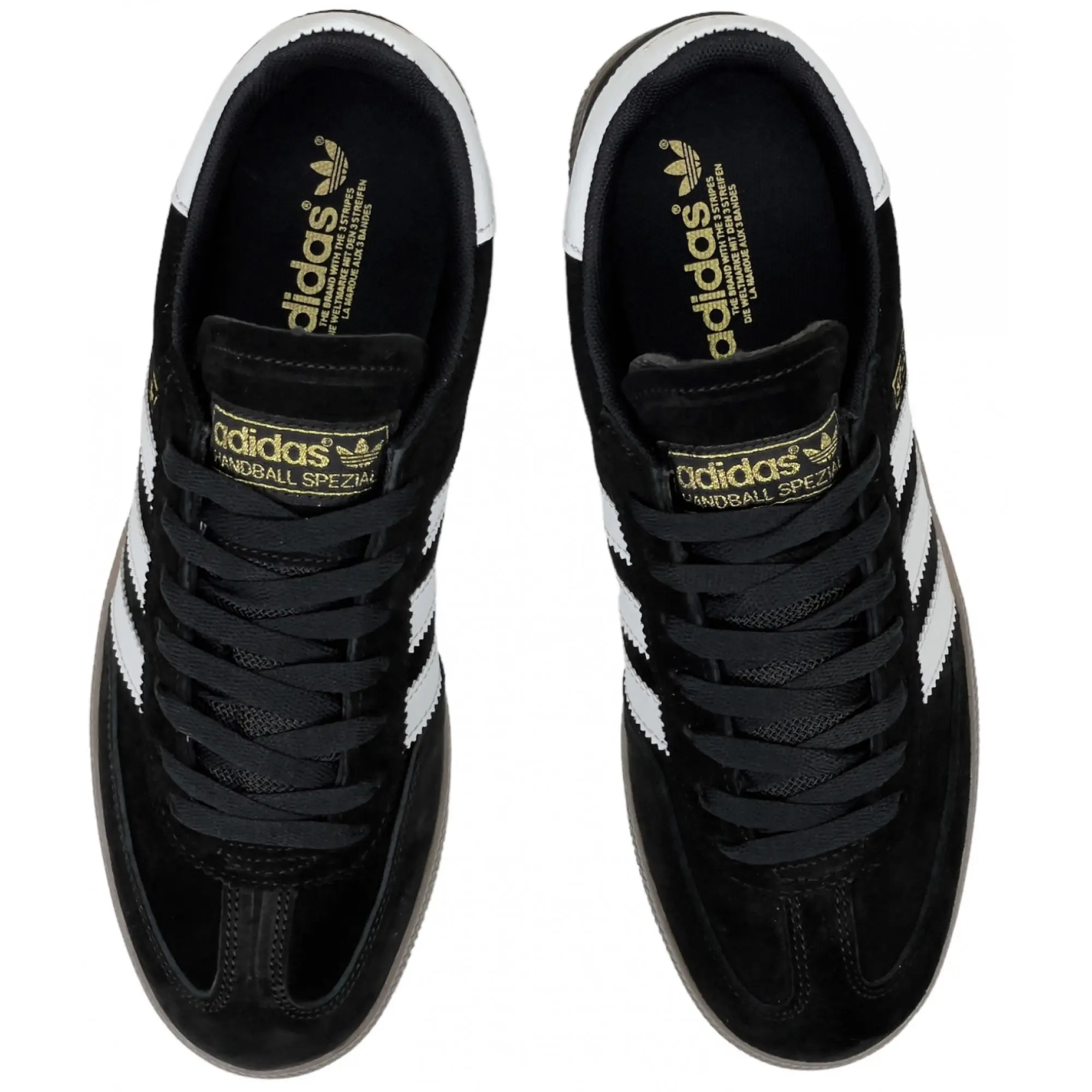 Adidas black & white handball spezial trainers sales