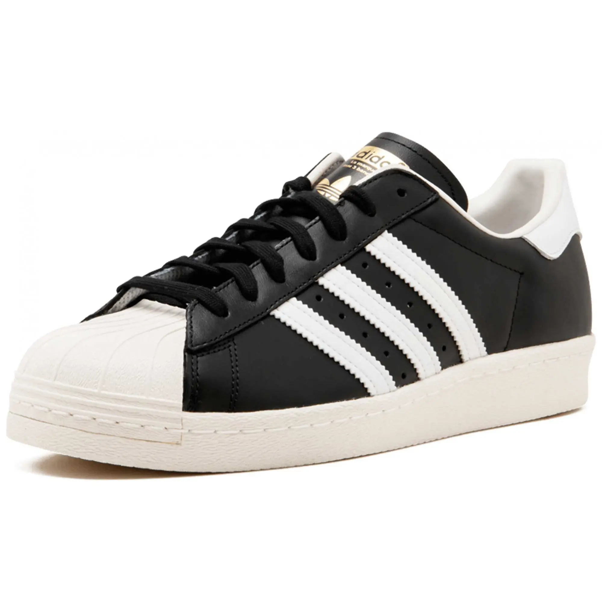 Adidas Superstar 80s Black White