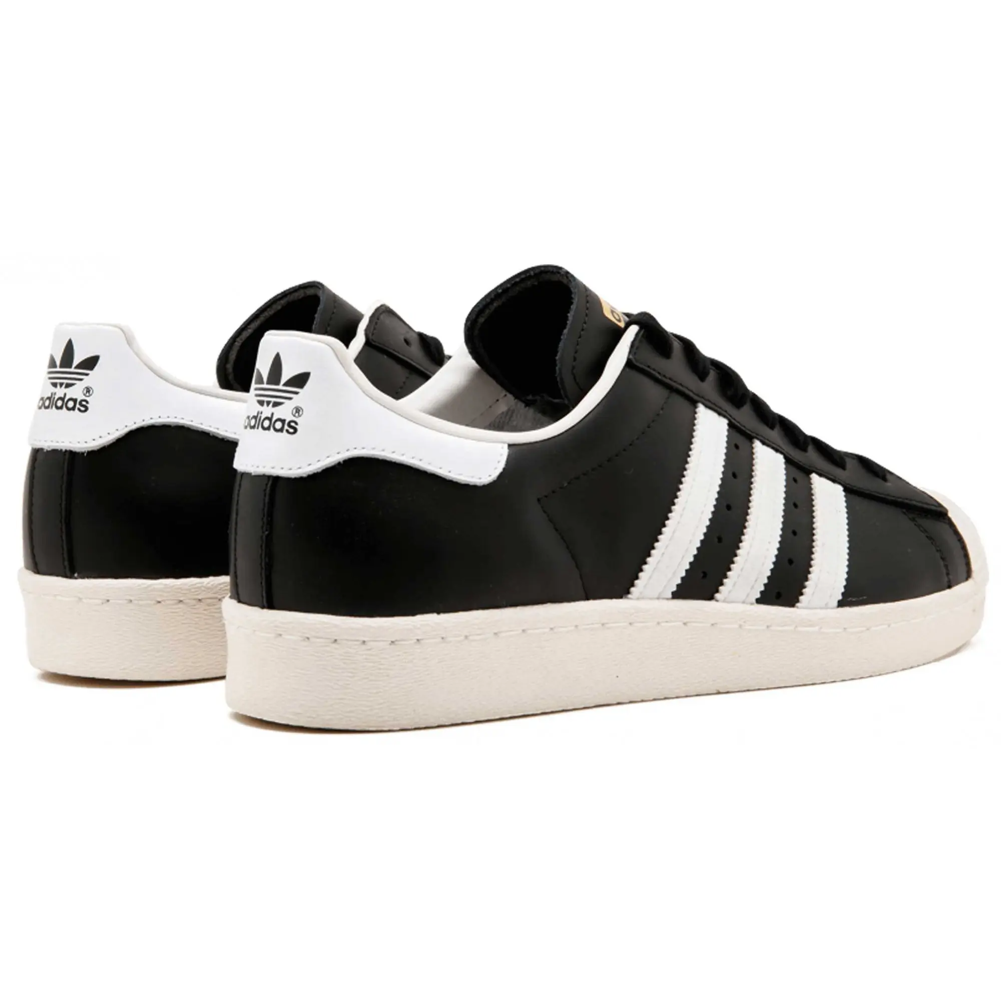 Adidas Superstar 80s Black White
