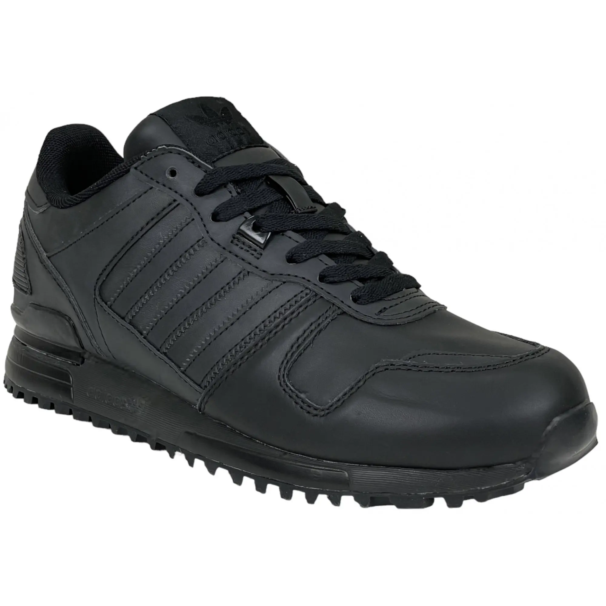 All black adidas zx top